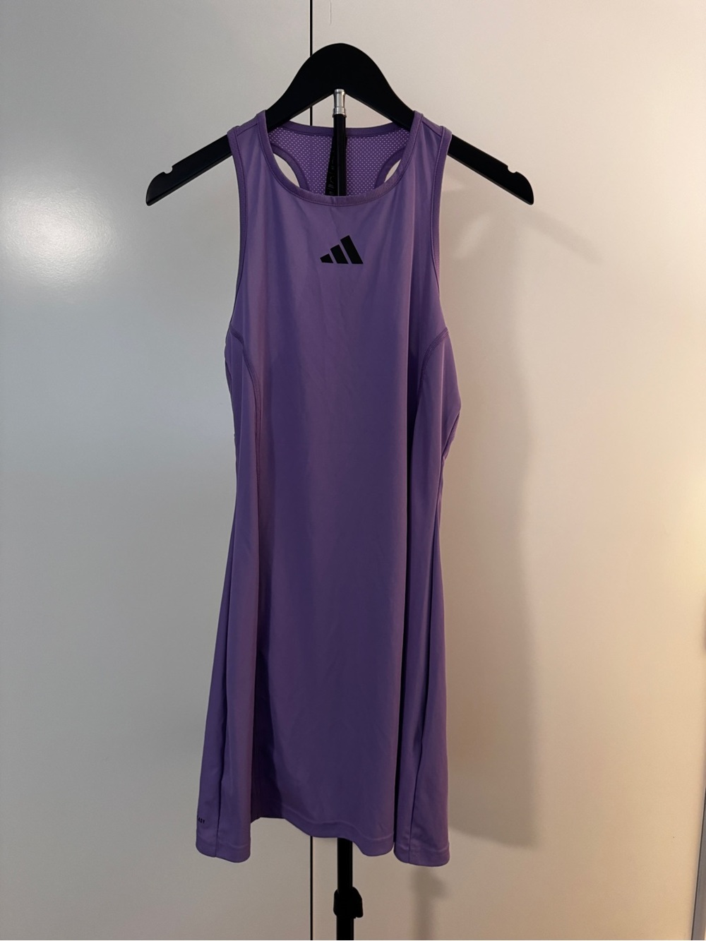 adidas Lavender Racerback Athletic Tank Top for Women